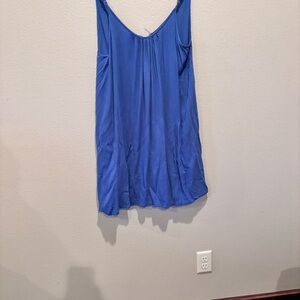 NWT Elan Cover Up Tank Dress, Medium, Royal Blue, Beach Summer Vacation Resort